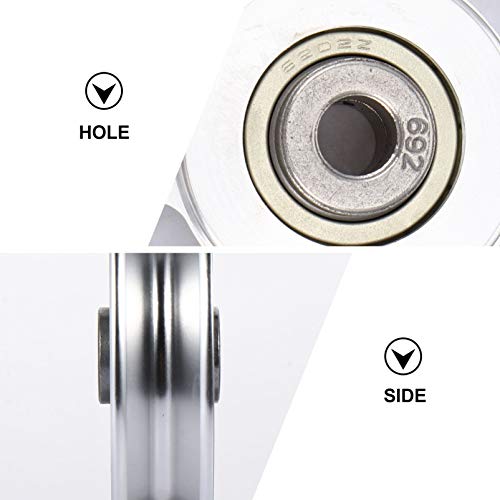 BESPORTBLE Puleggia per fitness, universale, per