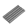 Grafiet Rod – Grafiet elektrode cilinder staaf lengte 100mm diameter 10mm 5 stks zwarte kleur 99,9%