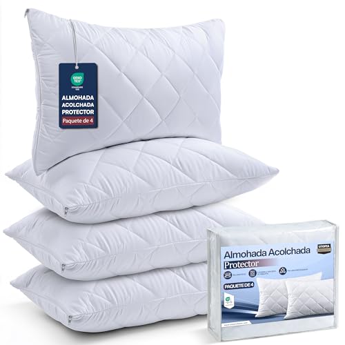 Utopia Bedding Protectores de Almohada 50x75