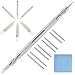 Vastar 16 Pieces Watch Repair Tool Kit, Spring Bar Pin Watch Tool for Watch Band Replacement, 5.1 Inch