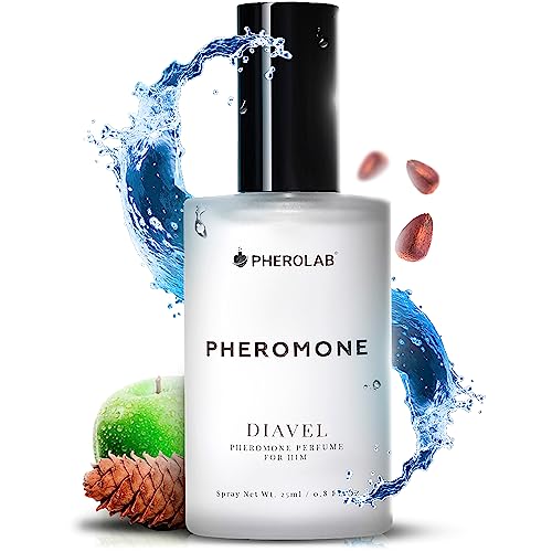 Pherolab Premium Perfume With Pheromones For Men Diavel With Oxytocin To Attract Women - Cologne Pheromone Perfume Spray 25Ml #TOP18