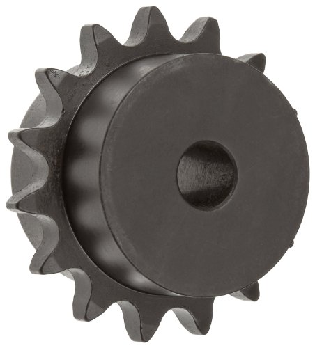 Martin Roller Chain Sprocket, Reboreable, Type C Hub, Single Strand, 40 Chain Size, 0.5