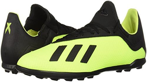 adidas Unisex-Kid's X Tango 18.3 Turf Soccer Shoe, Solar Yellow/Black/Solar Yellow, 3 M US Little Kid | Image 6