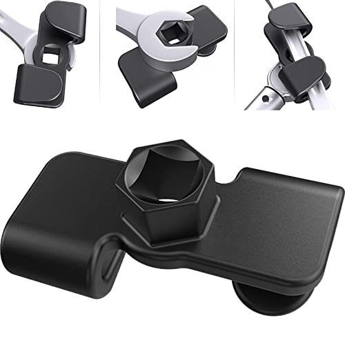 AEVXKHI Universal Wrench Extender Adaptor for 1/2 Inch Drive, 21 mm Hex Drive Wrench Extender for Cheater Bar Mechanic Wrench Extender to Leverage over Stubborn Nuts Bolts