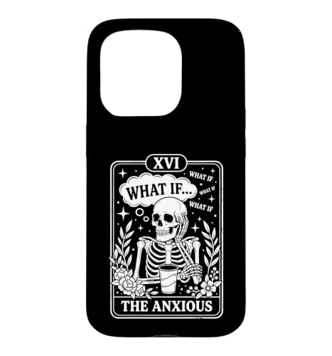 The Anxious Tarot Card Overthinking What If Spiral �X�}�z�P�[�X iPhone 15 Pro �p