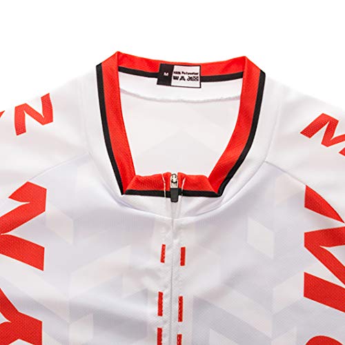 MOXILYN Conjunto de camisa masculina de ciclismo de secagem rápida + shorts com kit de roupas de equ