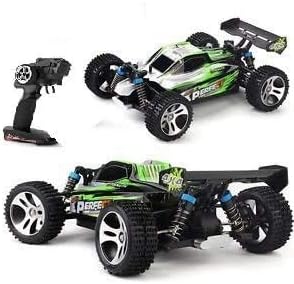 s-idee® 18130 A959-A remote-controlled buggy / monster truck, 1:18 with 2.4 GHz 35 km/h, fast and flexible full digital, 4 x 4 all wheel drive, racing car, to scale
