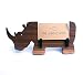 Rhino business card holder and gift card holder - great office gift, or gift for anyone who needs to organize tiny pieces of paper