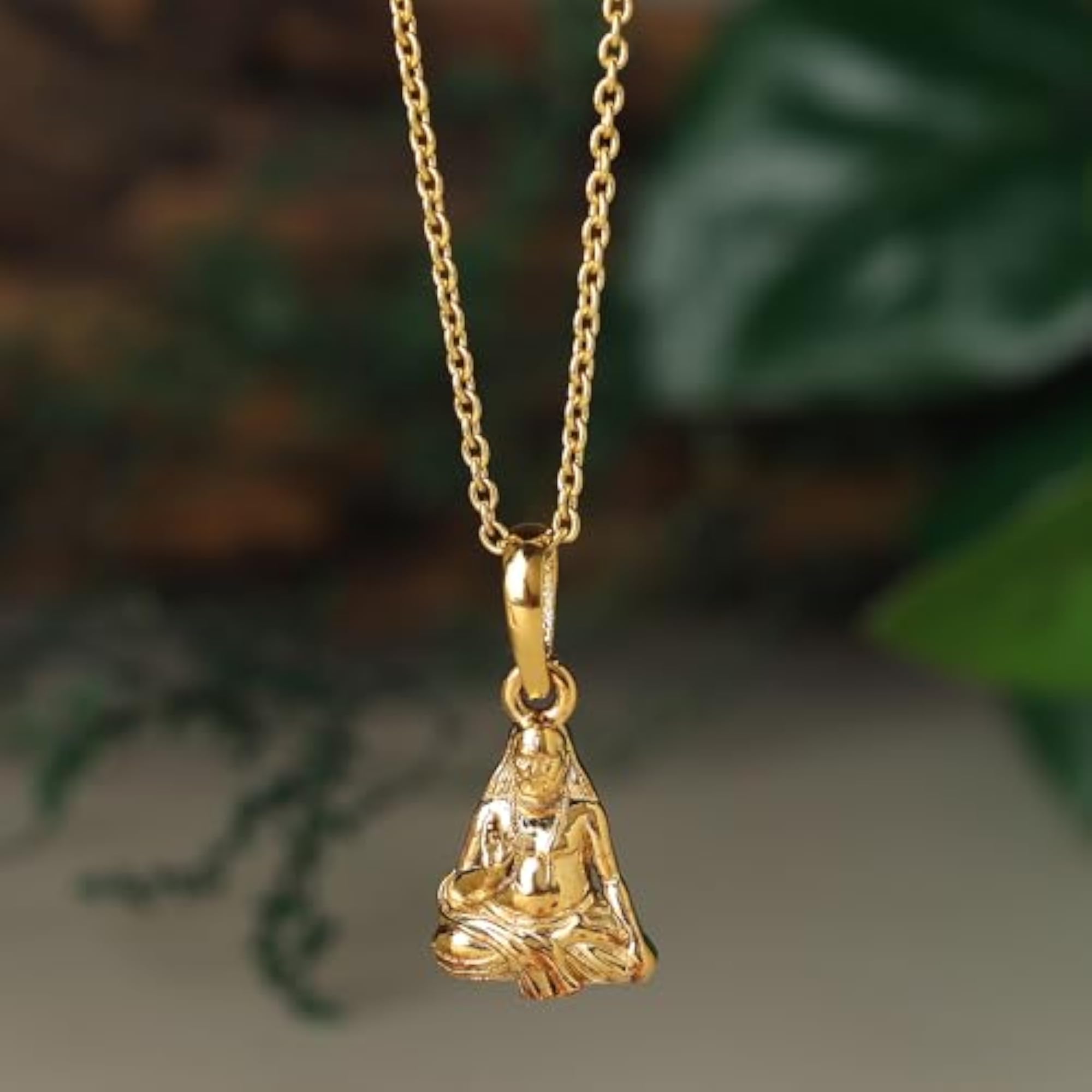 925 Sterling Silver Raghavendra Swamy Pendant, Unisex