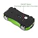 CHUYI Cool Car Shaped Wireless Mouse 1600DPI Portable Small Cordless Mice with USB Receiver for Travel Office Business School Home Gift (Green)