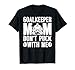 Hockey Goalkeeper Mom Funny Mom Of A Hockey Goalie Mother T-Shirt