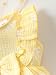 Imagen de UUAISSO Vestidos Verano Para Niña Recién Nacida Vestidos Casuales de Margaritas Regalos Ropa de Bebé Para Niña con Diadema Amarillo 6-12 meses