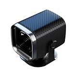 Qsvbeeqj Estufa compacta de 12 V para coche, de fusión rápida, con calefacción eficiente, bajo ruido, transportable, ventilador de calentamiento rápido