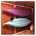 SOFXnng Surfboard Wall Mount Rack Metal Surfboard Rack 4X Garage Wall Hooks Utility Storage Hangers for Indoor Outdoor