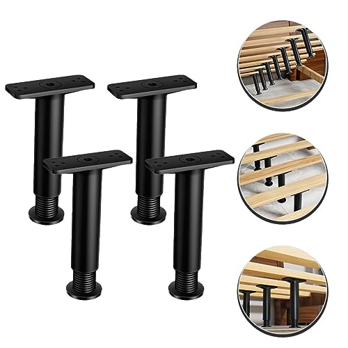 Soporte central ajustable para cama de 4 piezas que previene el hundimiento 7