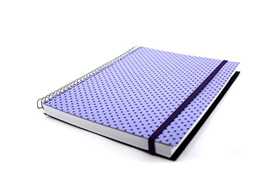 Confetti - Caderno Universitário Circle 10x1 160 Folhas Pautado Capa Lilás