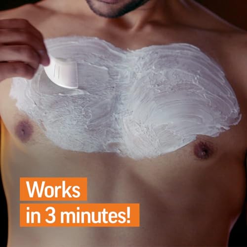 Image of Veet Hair Removal Cream for Men, Normal Skin - 50g | No Risk of Cuts | Dermatologically Tested | Leaves Skin Hydrated For Up to 24Hrs | Works in just 3 mins