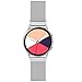 Yutior Metal Magnetic Band Compatible with Galaxy Watch Active 2, 20mm Stainless Steel Replacement Band for Samsung Galaxy Watch Active 40mm, Galaxy Watch 42mm Smartwatch Girls Women Men, Silver