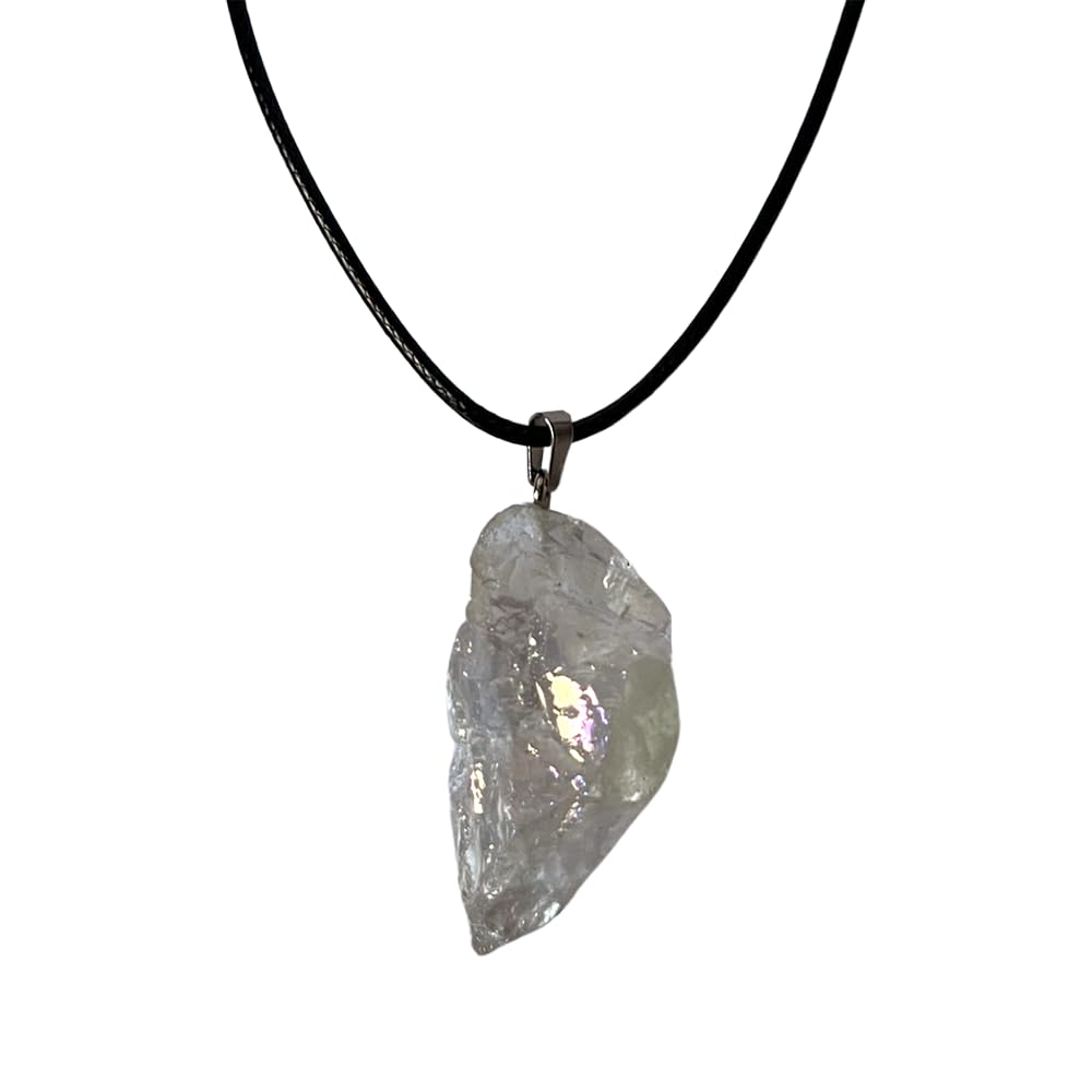 VIE Electroplated Quartz Pendant (Clear), Other Colour - Image 2