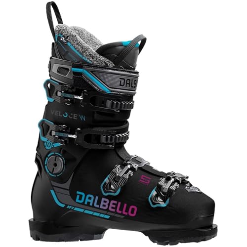 Chaussures de ski Dalbello Veloce 105 MV W femme noir taille 100 pour ski alpin