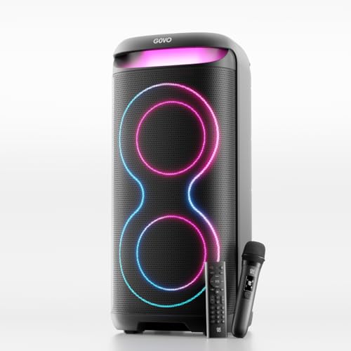 GOVO Goloud 1000 180W Party Speaker Black - Image 2