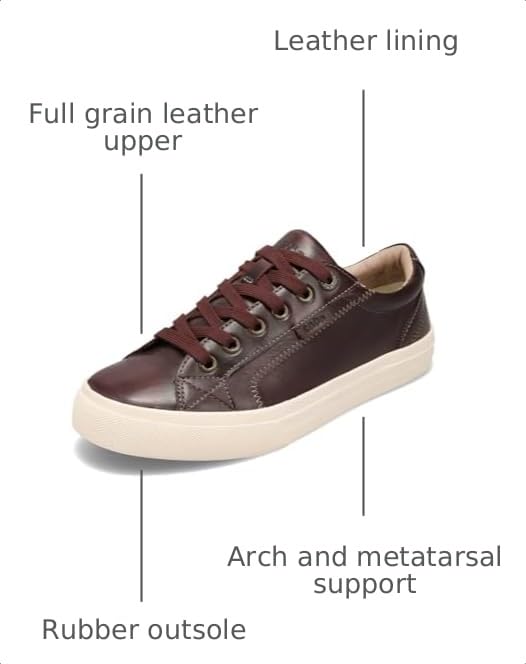 Image of Taos Plim Soul Lux Women's Sneaker - Soft Premium Leather Lace Up Sneakers with All Day Walking Comfort and Support