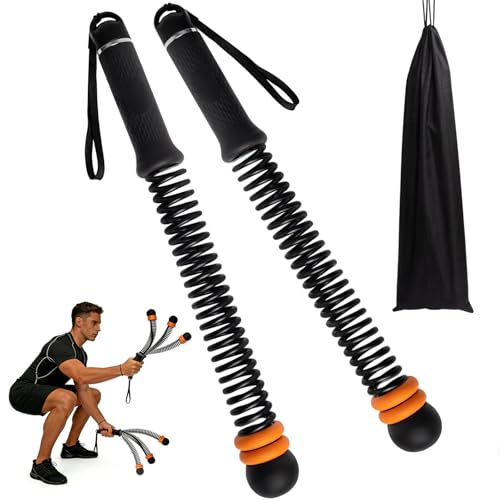 YYSWSAKY Battle Rope, 2 Pezzi Battle Rope Senza Corda, Fune Pesante da Allenamento per Allenamento...