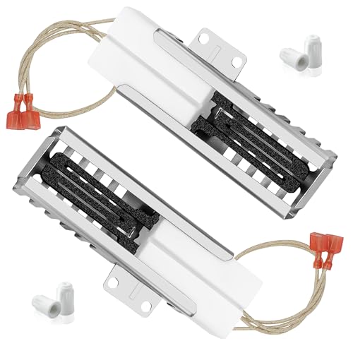 (2 PCS) PB040001 Viking Ignitor - Gas Range Oven Igniter for Viking Ranges | 365-Day Warranty, Replaces AP5315579,792263,065650-000,SGR4001 | Includes 4 Ceramic Nuts (By Vypart)