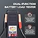 TOPDC Car Battery Tester, 6V/12V, Battery Load Tester 100-1000 CCA, Automotive Battery Tester 100 AMP, for Cars, RVs, Motorcycles, ATVs, Boats