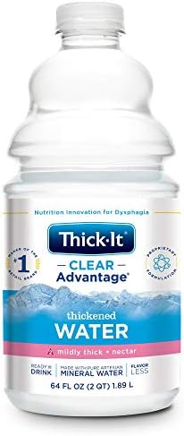 Thick-It Clear Advantage Thickened Water Unflavored 64 oz. Bottle 4 Ct