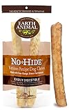 Earth Animal No-Hide Grass-Fed Venison Large Natural Rawhide Alternative Dog Chew, 2 Chews