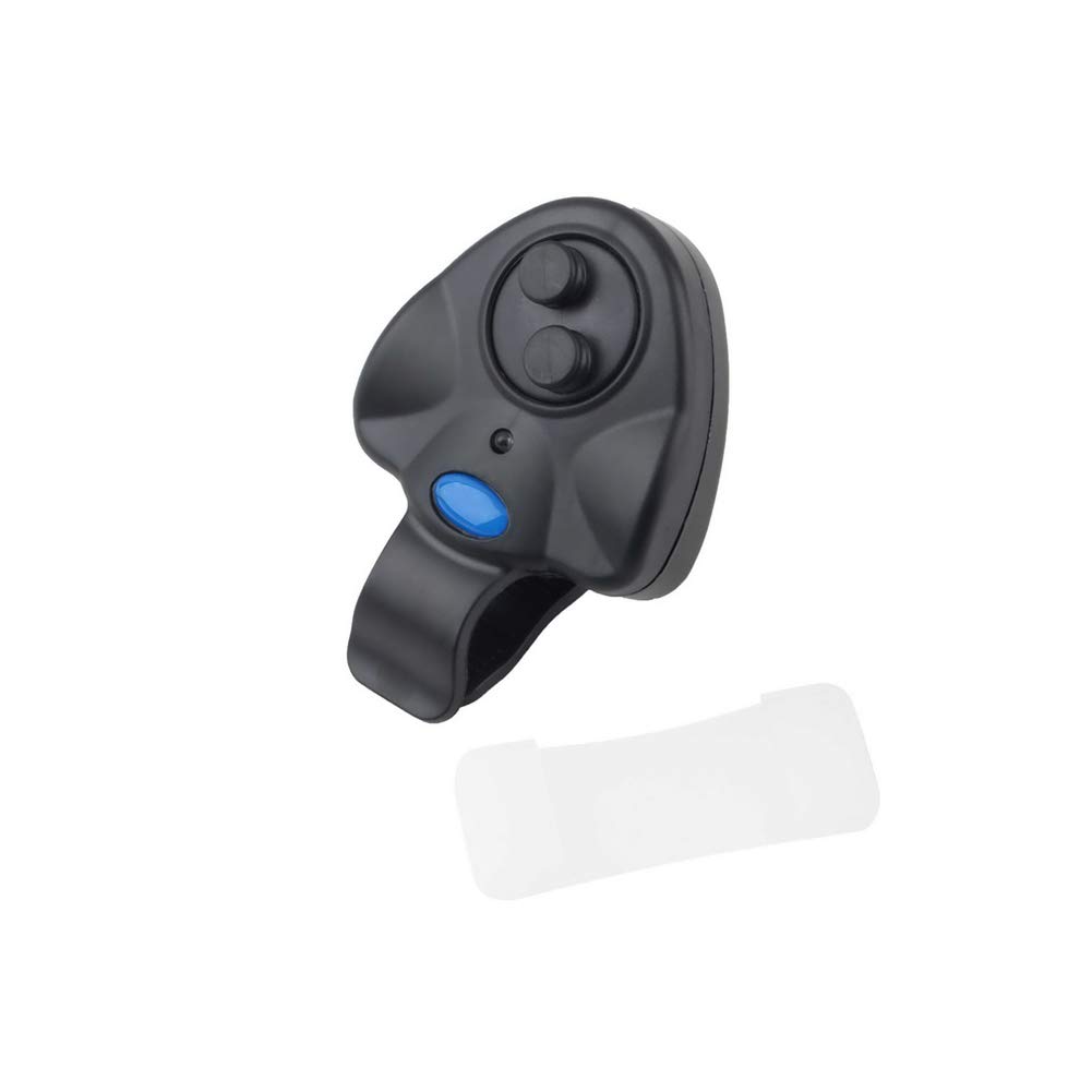Lot De 4 Alarmes De Morsure Pour Pêche – Son Et LED Rouge/verte – Clips Métalliques – Piles Bouton Incluses