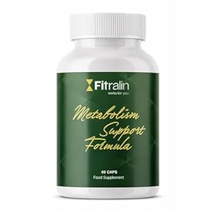 Fitralin Metabolism Support Formula Capsules – Daily Metabolic Support Food Supplement – Premium Botanical Blend – 60 Capsules – Designed for Everyday Wellness