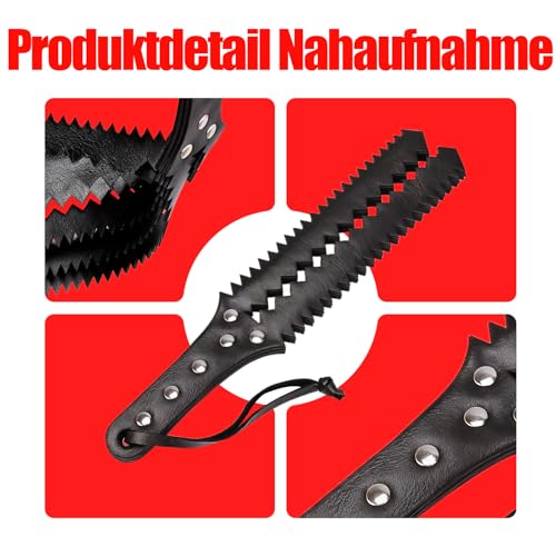 Spanking Paddle Set BDSM Leder Peitsche Paddel Erotik Whip Gerte SM Bondage Reitgerte Exotic Whip Sex Hart Peitschen Flogger Rohrstock Bestrafung Bdsms Spielzeug für Rollenspiel Sklaven Paare Sex