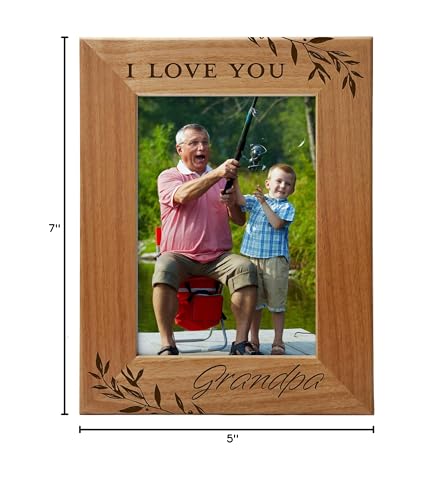 I-Love-You-Grandpa-Me-Engraved-Natural-Wood-Photo-Frame-5×7-Vertical-Portrait-Grandparents-Day-Best-Grandpa-Ever-Grandfather-Gifts-Fathers-Day-Christmas I Love You Grandpa Me Engraved Natural Wood Photo Frame 5×7 Vertical Portrait Grandparents Day Best Grandpa Ever Grandfather Gifts Fathers Day Christmas