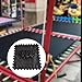 Aymzbd Trampoline Mat Square Jumping Cloth Shock Absorbent Practical Trampoline Jump Mat Jumping Cushion for Home Gym Gymnastics
