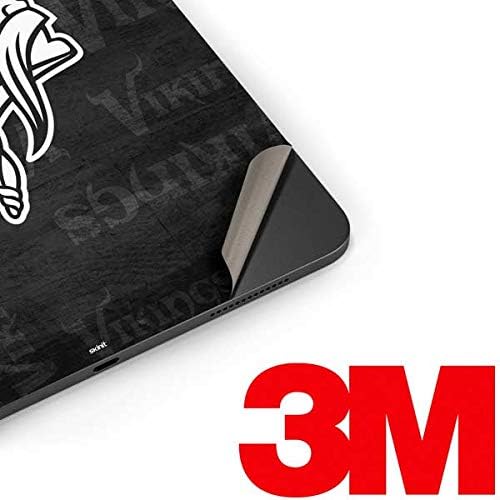 Skinit Decal Tablet skin compatible with iPad Pro 12.9in (2020) - Officially Licensed NFL Minnesota Vikings Black & White Design