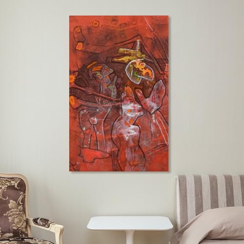 KOOHTAA Roberto Matta Melodia-Melodio Art Poster mural décoratif à suspendre 30 x 45 cm – vue 7