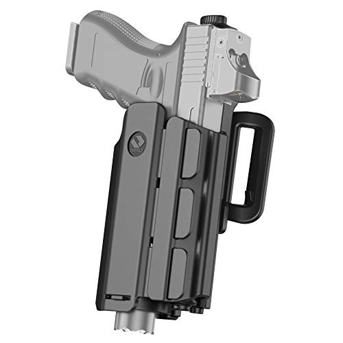 Orpaz Light Bearing Holster for Sig P320, P226, P229, SP2022 and SP2340 Compatible with Streamlight TLR-2 and SureFire X400, with Belt Attachment
