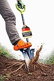 halmland® Profi Wurzelspaten | Spaten mit Wurzelsäge | Spaten Garten aus...