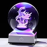 Veilleuse et ornements : chaque boule de cristal a une base lumineuse colorée, vous pouvez la mettre sur votre table de chevet, bureau, bibliothèque, cheminée, présentoir, etc., créant une aura confortable et charmante. Il ne s'agit pas seulement d'une merveilleuse décoration pour un mariage, un anniversaire, une fête de Noël, mais aussi un cadeau inoubliable pour la fête des pères, la Saint-Valentin, des fiançailles, un anniversaire de mariage, une pendaison de crémaillère, etc