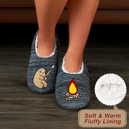 cosyone1997 Sloth Slippers for Women Non Slip Slipper Socks Size 7-8 by cosyone1997 - Image 3