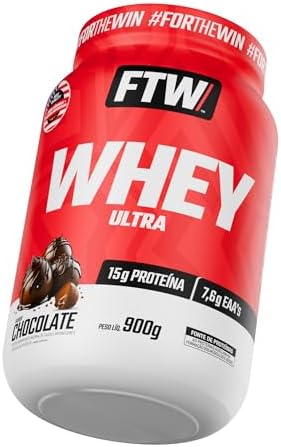 FTW Whey Ultra Protein com Proteína Concentrada WPC, Suplemento A...