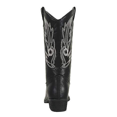 SheSole Women's Wide Calf Western Cowgirl Cowboy Boots3