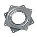 SimpleLife Piatto Girevole Piastra Girevole Lazy Susan Giradischi da 4"TV Rack Desk Tool