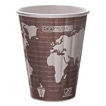 ECOEPBNHC8WD - ECO-PRODUCTS,INC. World Art Insulated Compostable Hot Cups