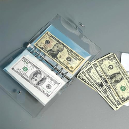 Fichário de desafio de economia de dinheiro 10k para economia de dinheiro Livro de fichário de envel