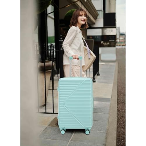 ABS Spinner Wheel Carry-On Luggage Set - 3 Piece with TSA Combination Lock, Waterproof Design, Ergonomic Retractable Handle3