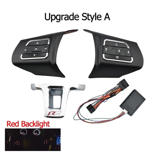 Bouton volant multifonction commande audio téléphone GPS Polo Passat Golf - 5