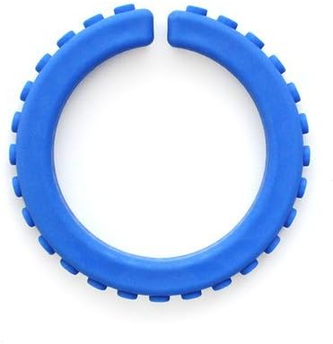 ARK's Brick XXT Textured Chew Bracelet Chewelry (Sky Blue, Extra Extra Tough) - Large